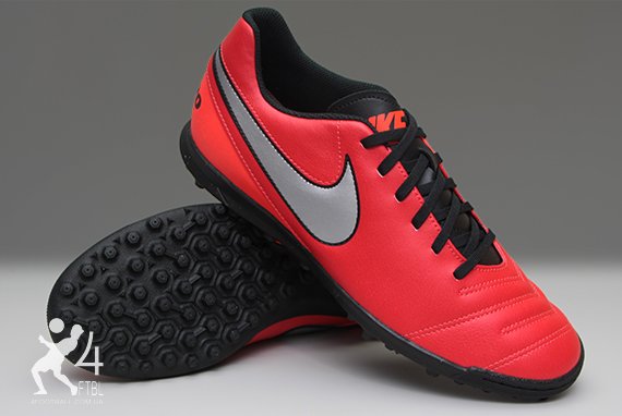 Сороконожки Nike Tiempo RIO III TF - Coral 819237-608