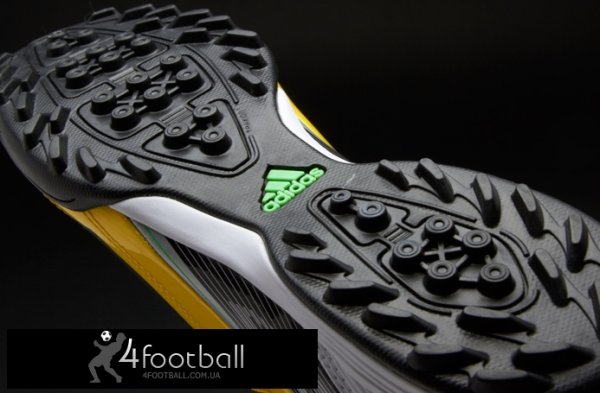 Adidas - F10 adizero TRX TF (черный-желтый)