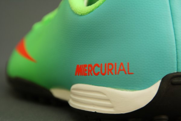 Детские сороконожки Nike Mercurial Vortex IV TF (Lime) 573875-380