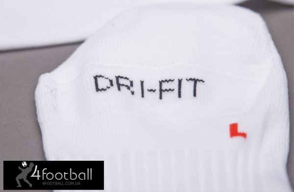 Футбольные гетры Nike Dri-Fit Classic | Белые 394386-100 / SX5728-100