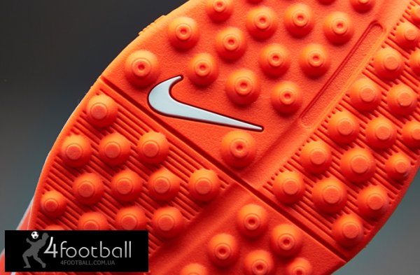 Сороконожки Nike Tiempo GENIO Leather V TF (Orange)