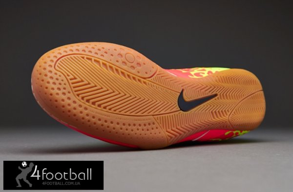 Обувь для футзала Nike - Nike5 Elastico II (Cherry/Lime) 580454-607 - изображение 4