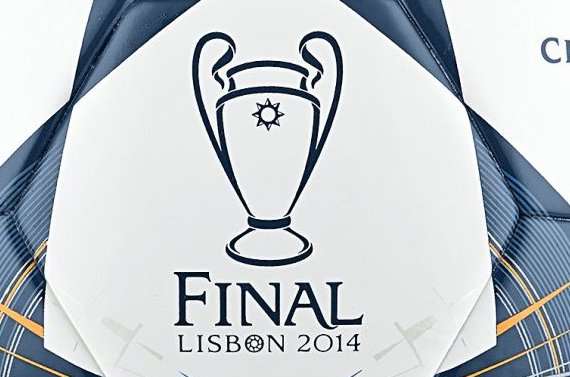 Футбольный мяч Адидас - Finale 14 "Lisbon" (ProTraining Размер-5 )