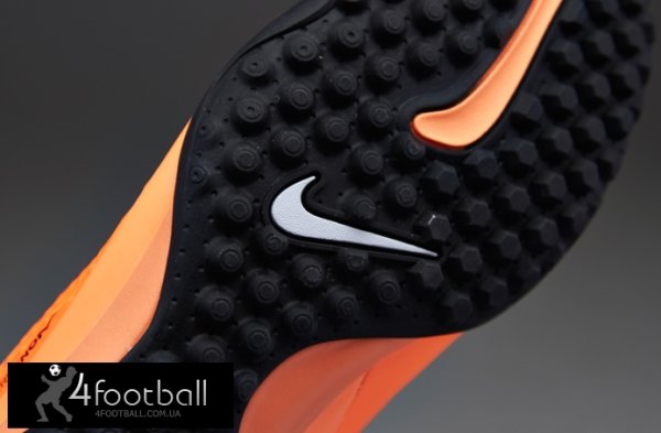 Сороконожки Nike Hypervenom Phelon TF (ORANGE) 599846-800