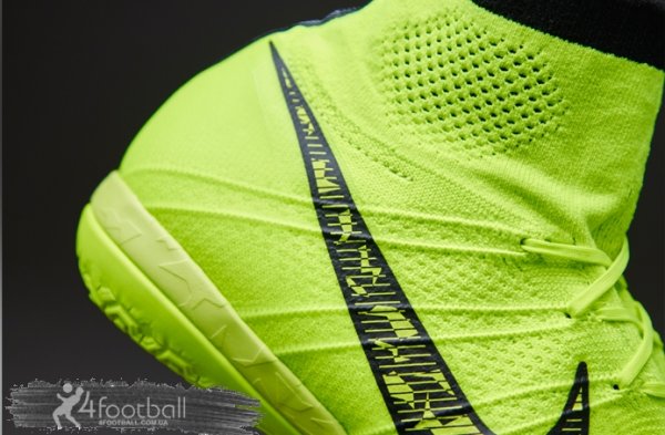 Футзалки Nike Elastico SuperFly Proximo IC - Lime 641597-710