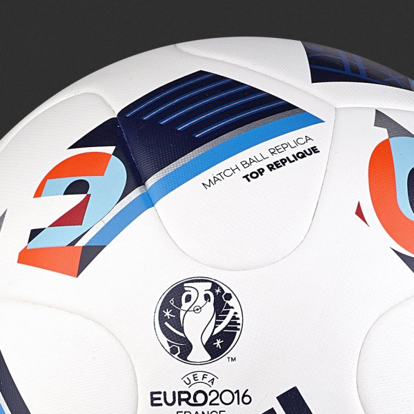 Футбольний м'яч Adidas Beau Jeu Розмір-5 - Полупро | М'яч Євро 2016 | AC5450 AC5450 - зображення 4