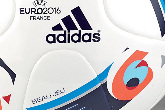 Детский футбольный мяч ЕВРО 2016 Adidas Junior Размер-5 - 290 грамм | AC5425 AC5425