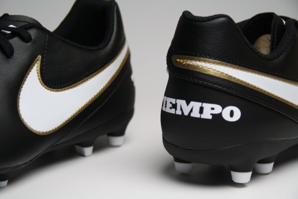 Бутсы Nike Tiempo RIO III FG - Black/Gold 819233010