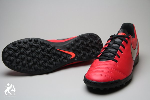 Сороконожки Nike Tiempo RIO III TF - Coral 819237-608