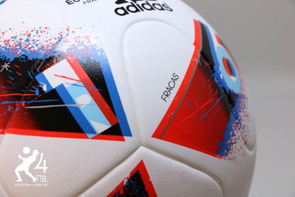 Футбольный мяч Adidas FRACAS Размер-5 - ПолуПро | Мяч Евро 2016 FINALE | AO4857 AO4857