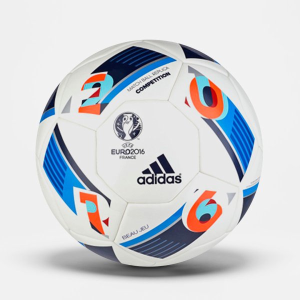 Футбольний м'яч Adidas Beau Jeu Competition - Профи | М'яч Євро 2016 | AC5418 AC5418