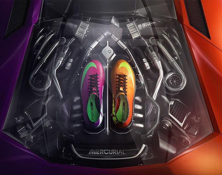 Новое поколение футбольных бутс Nike Mercurial 9.