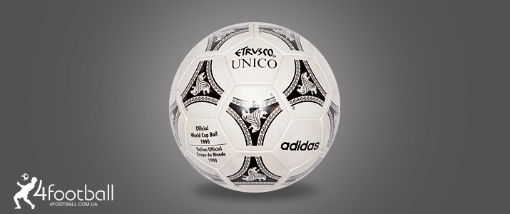 Adidas TANGO Etrusco Unico - Мяч чемпионата мира по футболу в Италии 1990 года