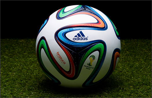Adidas Brazuka - Мяч Чемпионата Мира по футболу в Бразилии 2014 года.