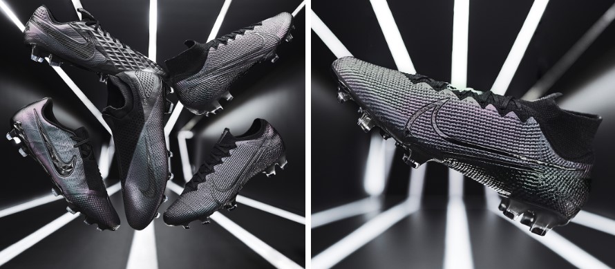 Nike презентовали футбольные бутсы Kinetic Black Pack