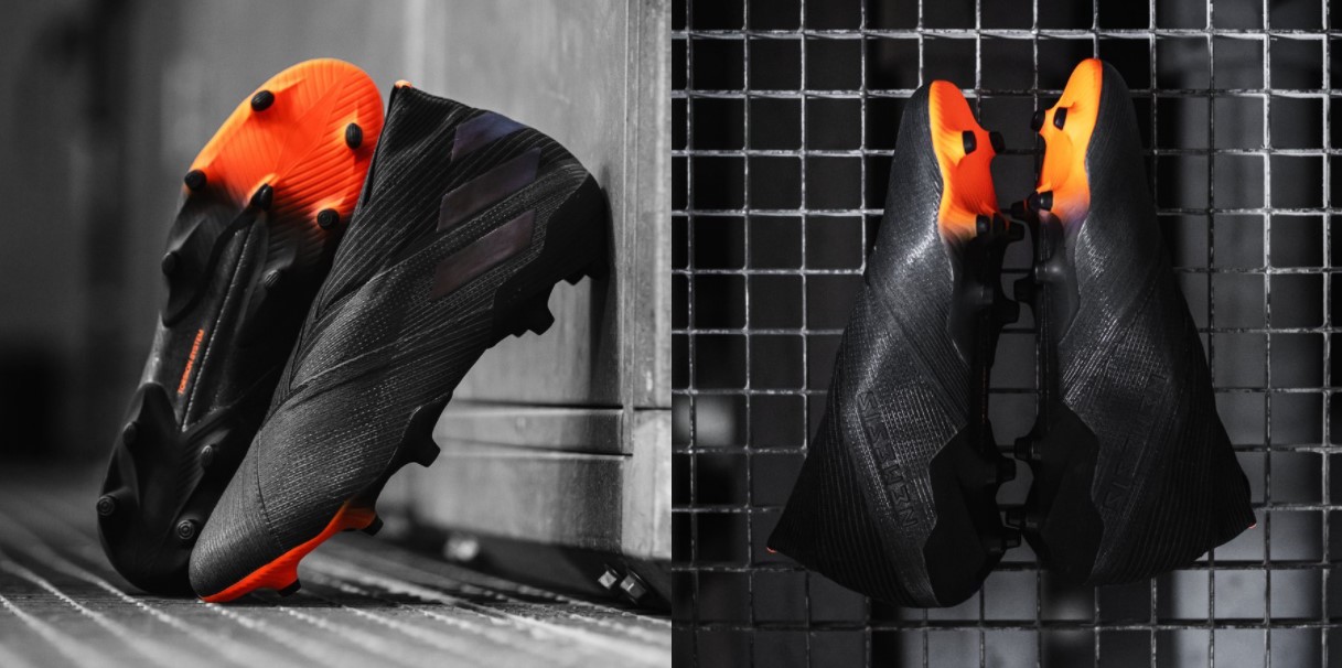 Dark Motion | Классические черные бутсы с яркой искоркой от Adidas