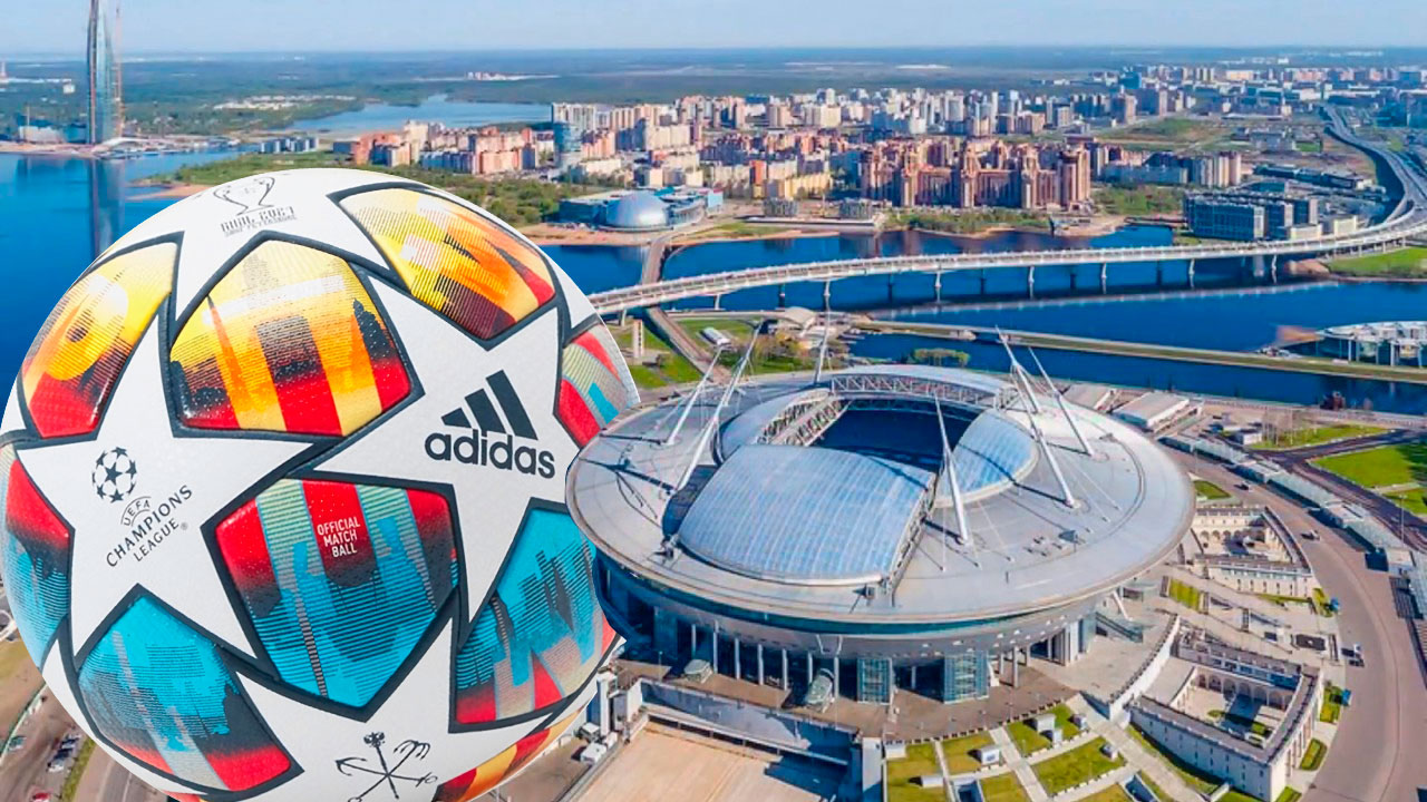 Опубликован мяч финала Лиги Чемпионов 2022 который пройдет в Санкт-Петербурге
