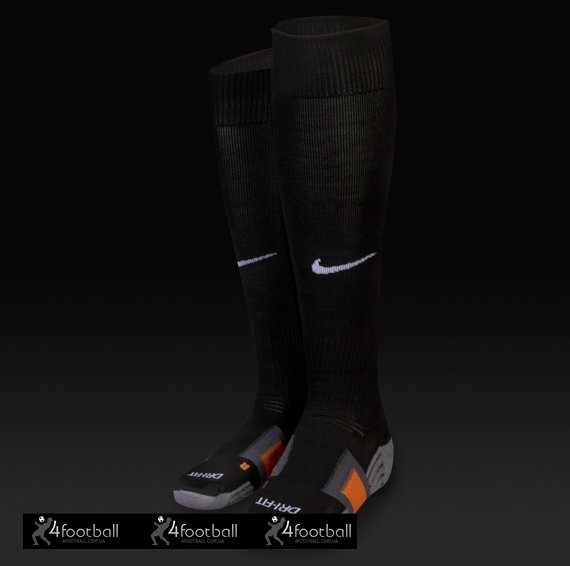 Футбольні гетри Nike Dri-Fit Compression II (Чорні) - зображення 1