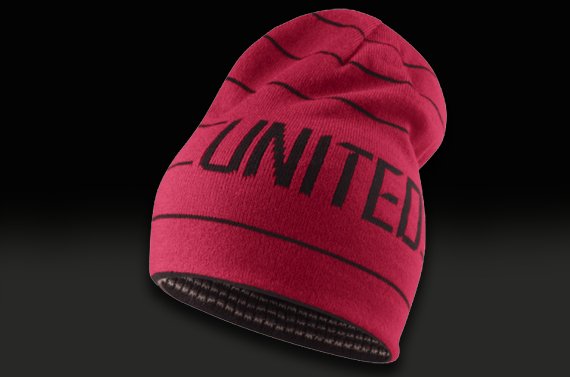 Двухсторонняя зимняя шапка Manchester United - Манчестер Юнайтед