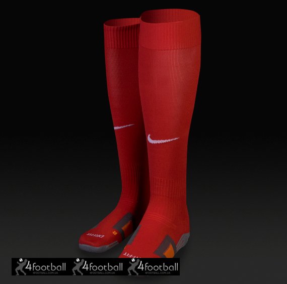 Футбольні гетри Nike Dri-Fit Compression II (Червоні) 507818-657 - зображення 1