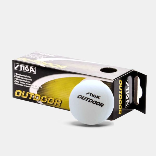 Мячи для настольного тенниса Stiga Outdoor 3-шт P0773
P0773