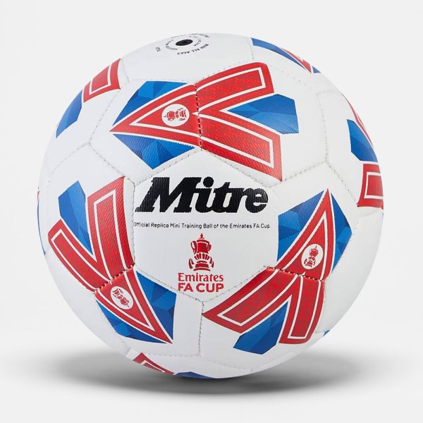Футбольный мяч Mitre FA Cup Play 23/24 Ball 5-B0166WEA №1
