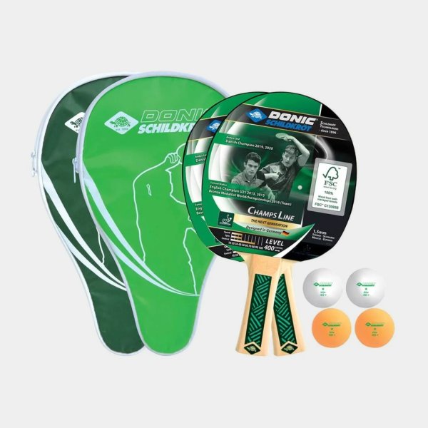 Donic Champs 400 Set (2 ракетки + 2 чехла)