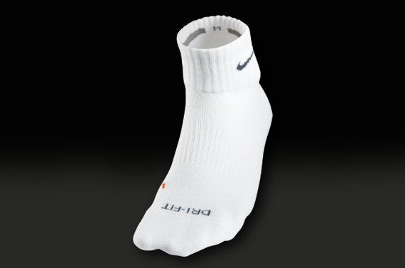 Футбольные носки Nike Dri-Fit Compression II (Белые - 1 пара) - изображение 1