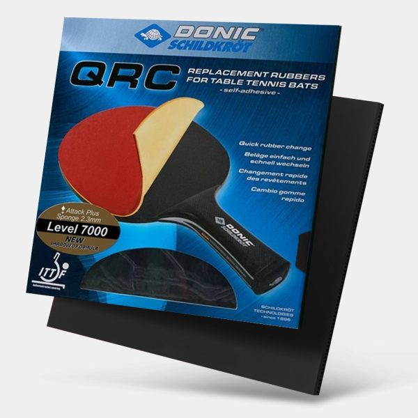 Donic QRC 7000 Черная и Красная MAX — Набор накладок - изображение 1