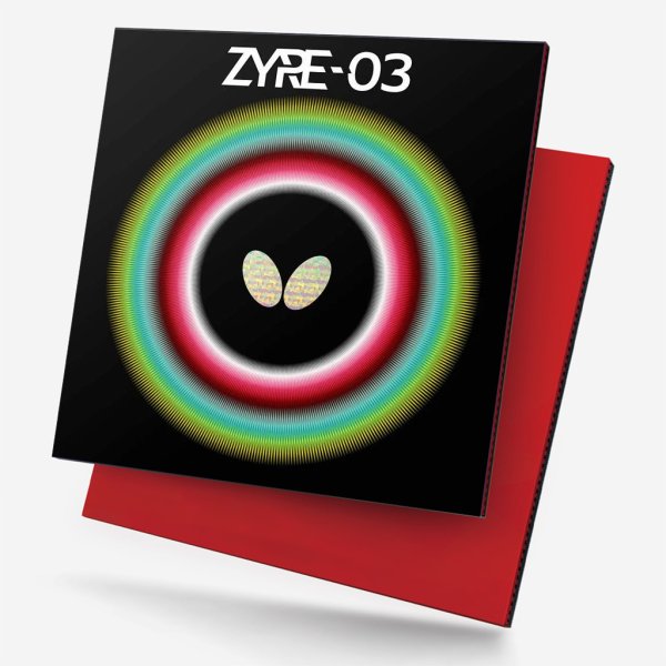 Butterfly Zyre-03 Червона 2,7mm (made in Japan) - зображення 1