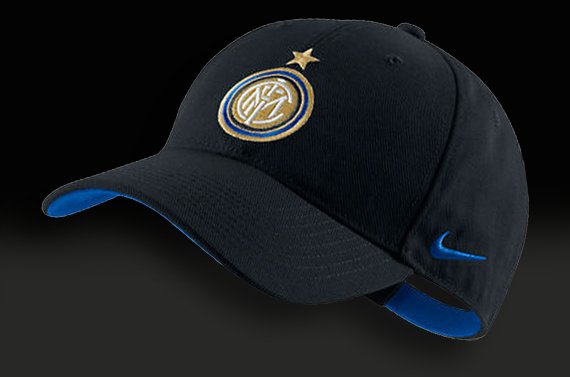 Оригинальная бейсболка Nike Inter Milan (черная)