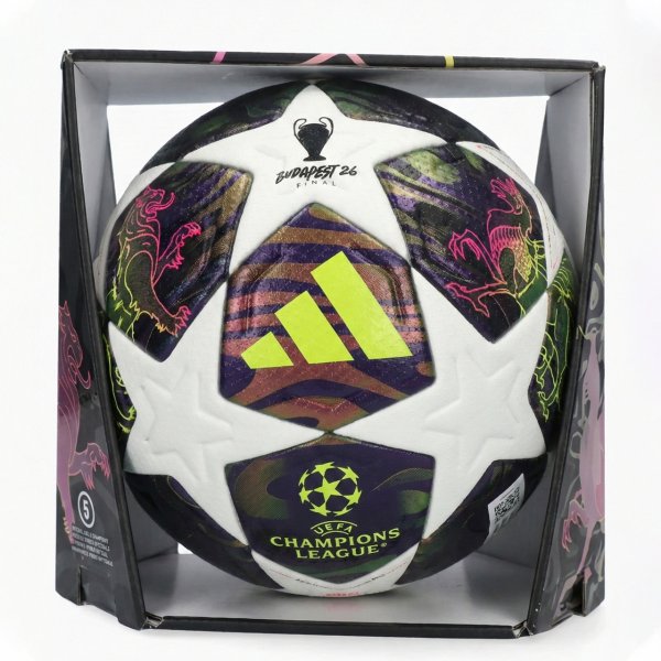 Adidas Final 26 Budapest League - официальный мяч Лиги Чемпионов (JX9077) - изображение 1