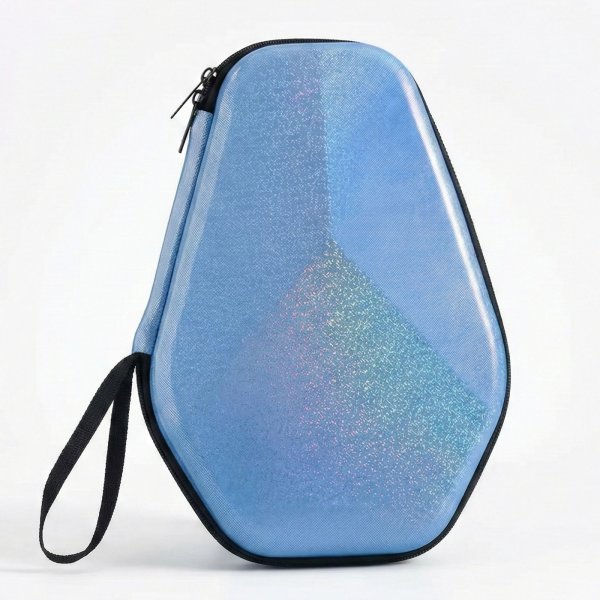 Чохол для настільного тенісу - Синій жорсткий кейс (на 2 ракетки + 2 м'ячі) - зображення 1