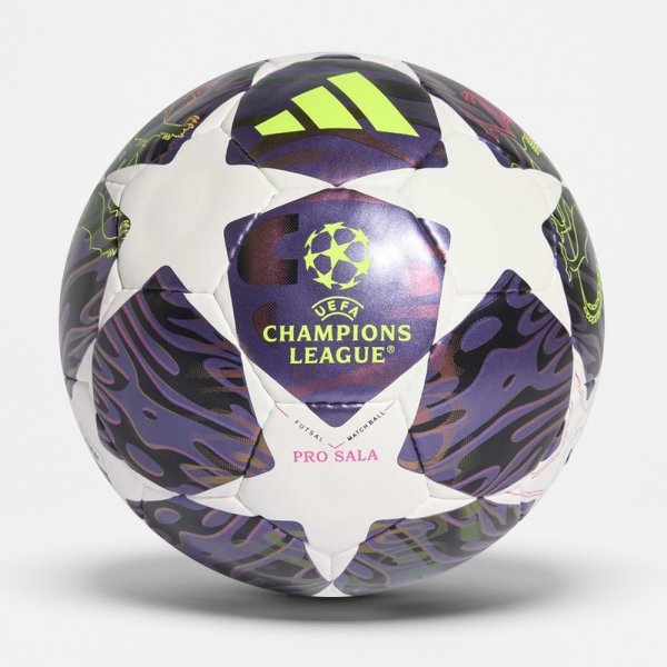 Adidas Final 26 Budapest SALA PRO – Футзал мяч Лиги Чемпионов (JX9102) - изображение 1