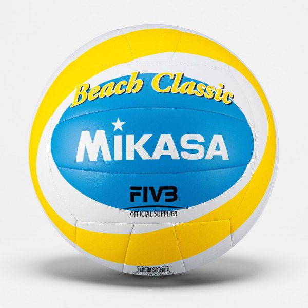 М'яч для пляжного волейболу Mikasa BEACH Classic BV543C-VXB-YSB - зображення 1