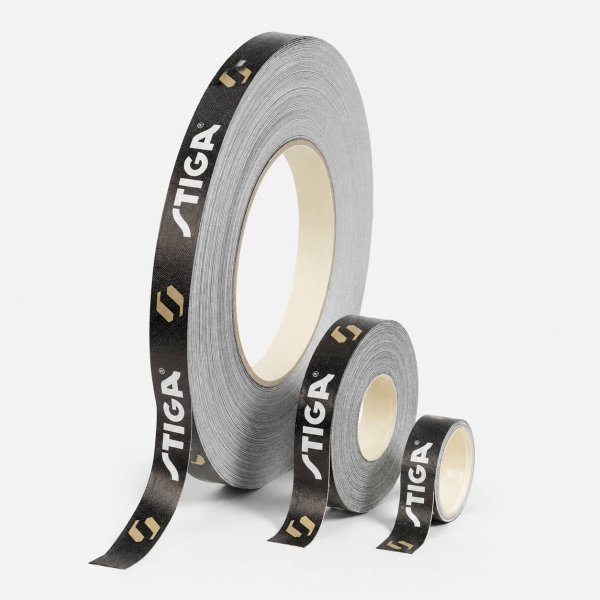 Торцьова стрічка STIGA Чорна H—12mm L—1m (на 2 ракетки) - зображення 1