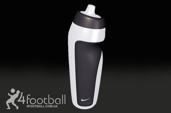 Тренировочная бутылка «непроливайка» Nike (Белая)
