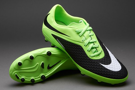 Бутсы Nike Hypervenom Phelon FG (Lime/Лайм)