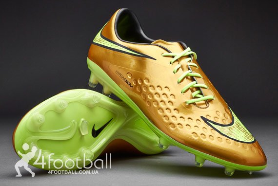 Бутсы Nike Hypervenom Phatal FG - Neymar GOLD 677584-907
