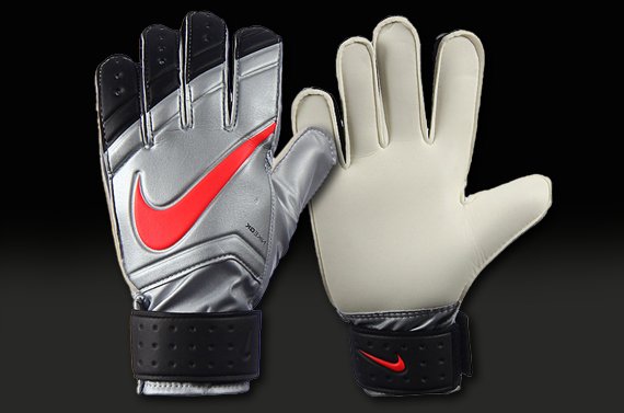 Вратарские перчатки подростковые Nike GK JR Match - Platinum - изображение 1