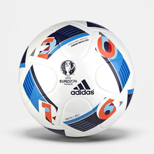 Детский футбольный мяч ЕВРО 2016 Junior Adidas Размер·4 - 350 грамм | AC5426 AC5426