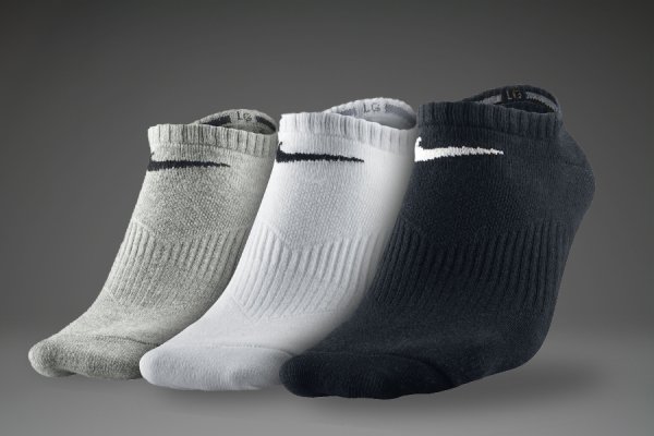 Спортивные носки Nike 3 пары Белые / Черные / Серые SX4705-901 SX4705-901
