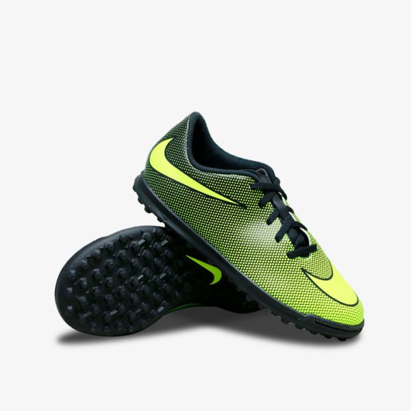 Детские сороконожки Nike Nike BRAVATAX JR II TF 844440-070 black-yellow 844440-070 - изображение 1