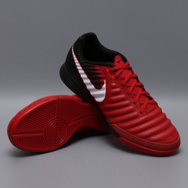 Футзалки Nike Tiempo X LIGERA IV IC 897765-616 black-red 897765-616