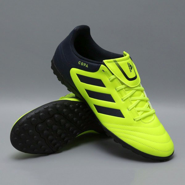 Сороконожки Adidas Copa 17.4 TF S77155 (black-lemon) S77155