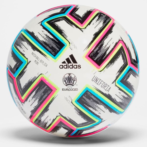 Футбольный мяч ЕВРО 2020 Adidas Uniforia MINI №1 FH7342 FH7342