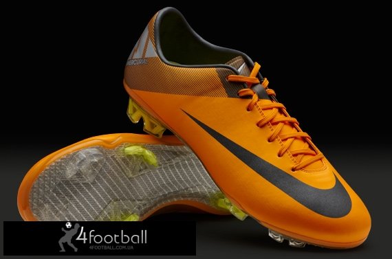 Бутсы Nike Mercurial Vapor VII FG (Orange)