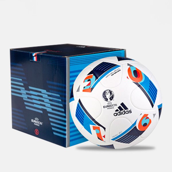 Футбольный мяч Adidas Beau Jeu Размер-5 BOX - ПолуПро | Мяч Евро 2016 | AC5414 AC5414