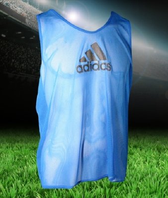 Футбольная манишка Адидас (Adidas) - Синяя