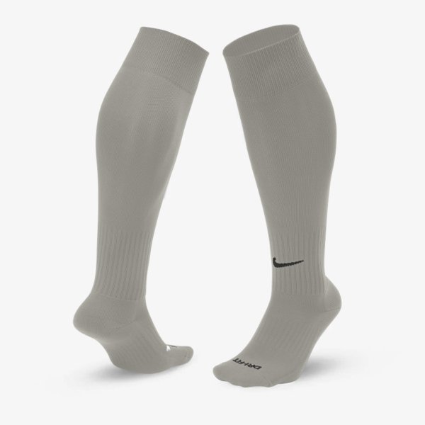 Футбольные гетры Nike Dri-Fit Classic | Серые 394386-057 / SX5728-057